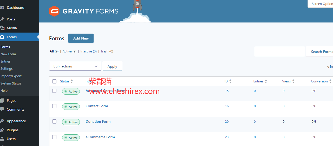 WordPress 表单插件–Gravity Forms v2.8.0 破解版下载