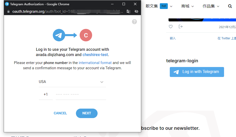 WordPress免费TG登陆插件-WP Telegram Login