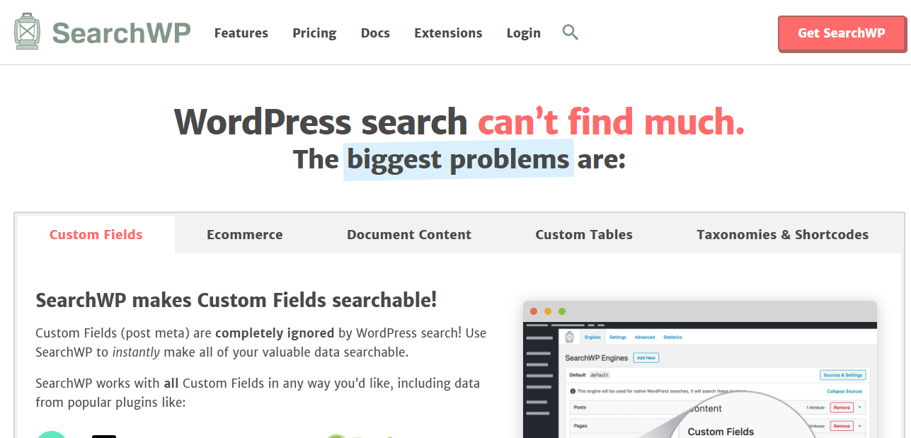 WordPress 站内搜索插件 SearchWP v4.3.8 破解版下载