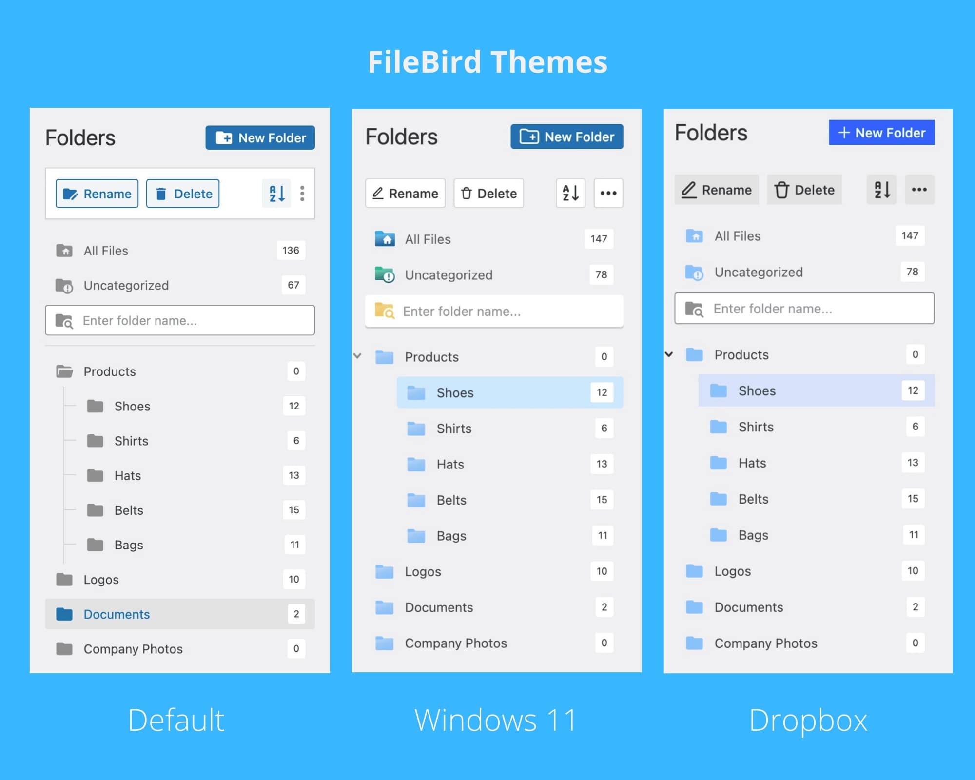 WordPress 媒体库文件夹管理插件 FileBird v5.5.4破解版下载