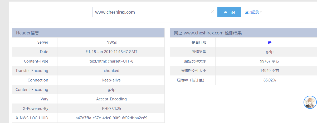 WordPress终极优化指南–开启网页gzip压缩