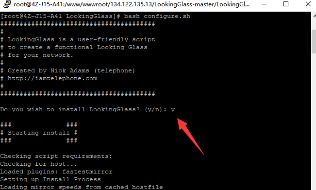 宝塔linux面板环境-安装LookingGlass网络测试程序详细教程