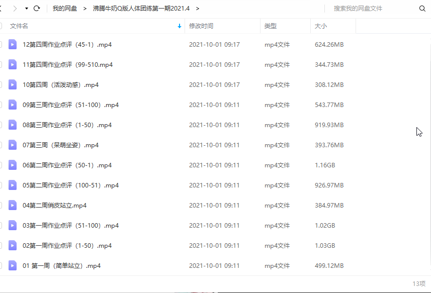 沸腾牛奶Q版人体团练2021年4月ipad插画