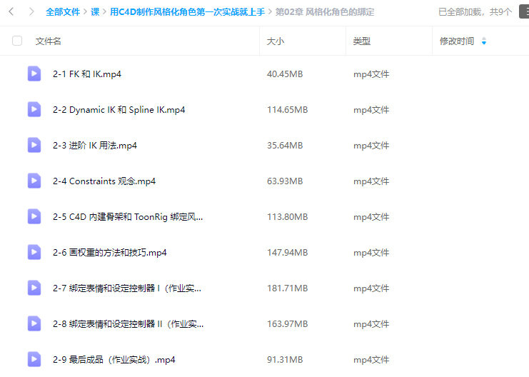 用C4D制作风格化角色第一次实战就上手